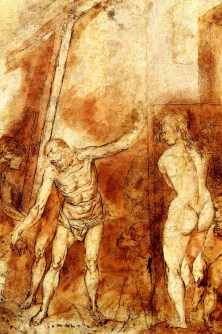 Descenso al Limbo (dibujo preparatorio) - A. Cano