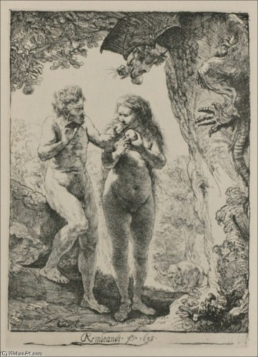 Adan y Eva - Rembrandt