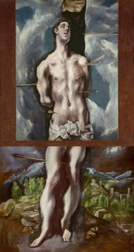 San Sebastián - El Greco (museo del Prado) - La obra completa