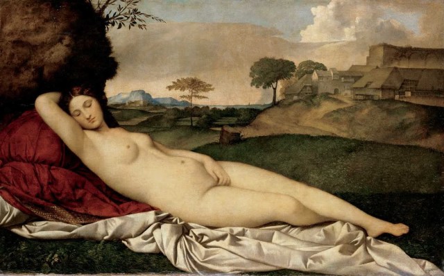 Venus dormida - Giorgione 