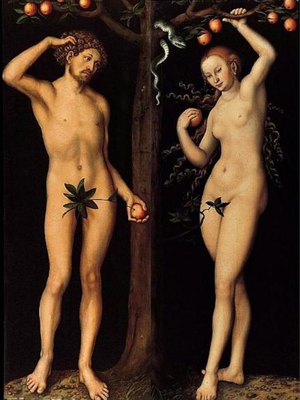 Adán y Eva - Van Eyck