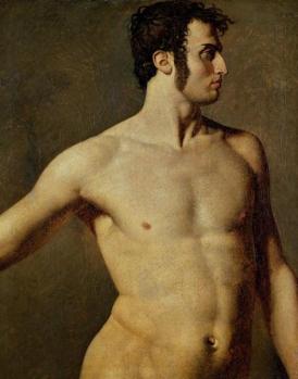 Desnudo en Malasaña (Le madrilegne moderne nude) Jean Auguste Dominique Ingres