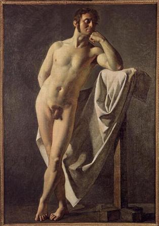 Desnudo masculino - Ingres