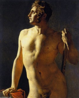 Estudio de varón desnudo - Ingres