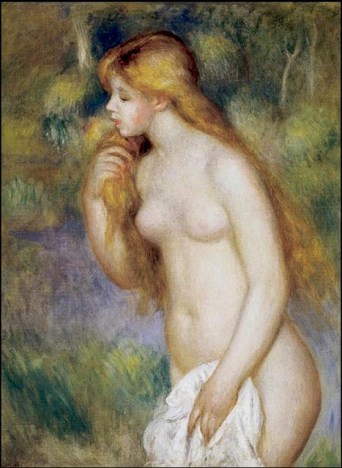 Bañista de pié - Renoir