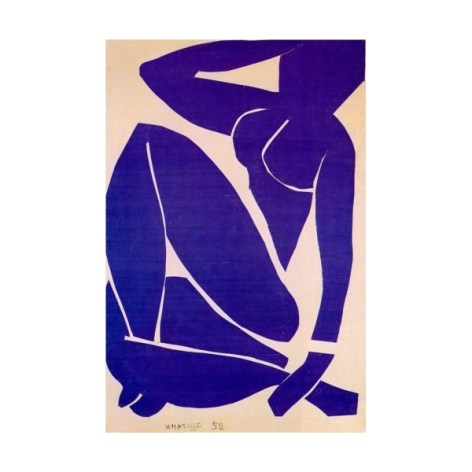 Desnudo en azul - Matisse