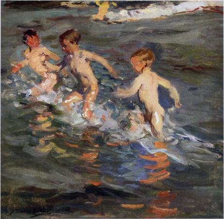 Niños en la playa - Sorolla