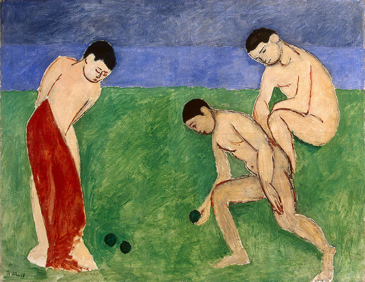 Juego de petanca - Matisse