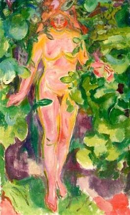 Mujer desnuda en el monte (1919)
