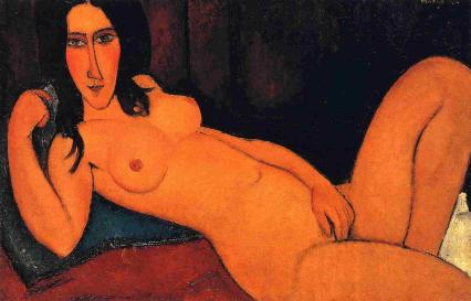 Desnudo reclinado - Modigliani
