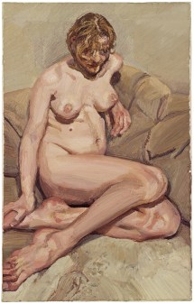 Figura sentada - Lucien Freud 