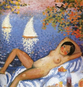 Desnudo en paisaje - Dalí