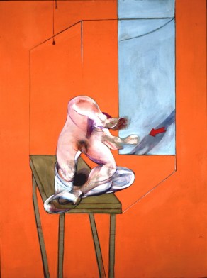 Figura en movimiento - Francis Bacon