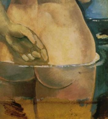 Desnudo en el agua - Dalí 