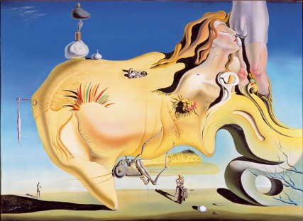 El gran masturbador - Dalí