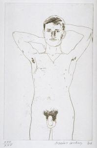 In an Old Book 1966 by David Hockney born 1937