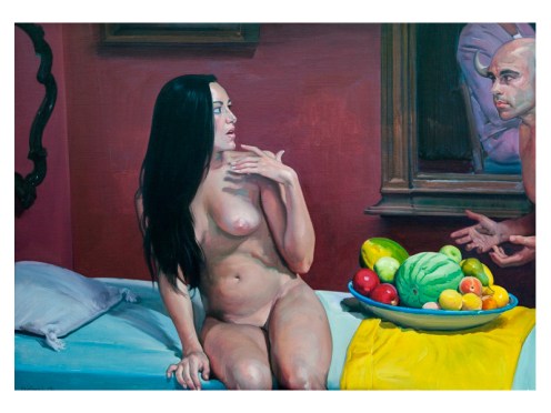 Minotauro y doncella - Andrés García Ibáñez