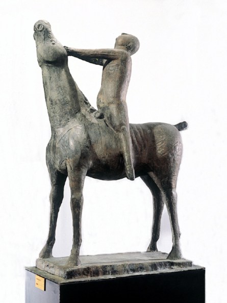 D-Marino-Marini-cavaliere,1949-50,bronzo