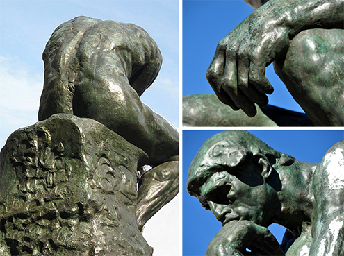 el pensador escultura museo collage auguste rodin detalle details le penseur-495.jpg