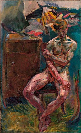 1919+Anton Kolig+1919 +Giovane seduto (al mattino).jpg