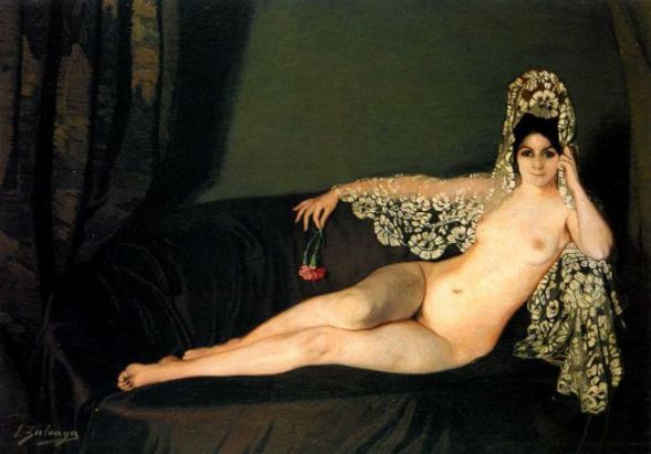 Desnudo de la mantilla y el clavel.jpg