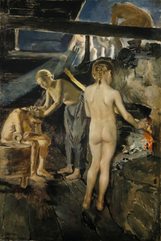 Akseli Gallen-Kallela - 7 In the Sauna 1889.jpg