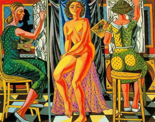 Rafael-Zabaleta-Fuentes-Painters-and-Model