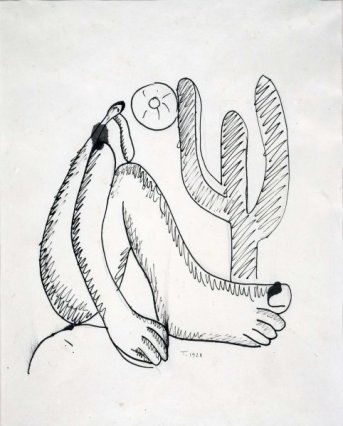 Abaporu. Dibujo 1928jpg.jpg
