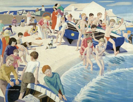 780 Ernest Procter - 1 On the Beach at Newlyn.jpg