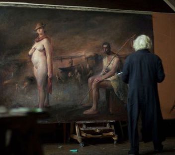 Working on The Lightman and The Harlot.jpg