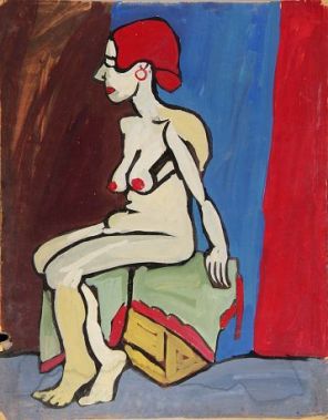 Seated Female Nude With Red Hair.jpg