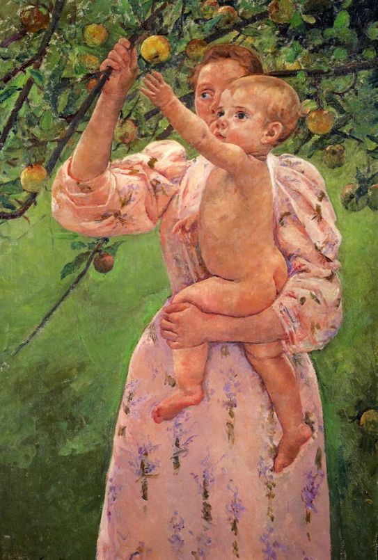 Baby Reaching For An Apple.jpg