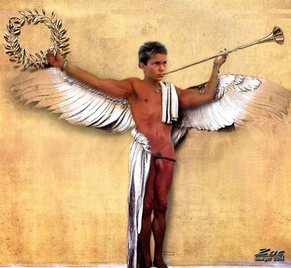 Noble Traits - the Spirit of Victory - Der Geist des Sieges - Zac Sawyer (2014) after Franz von Stuck